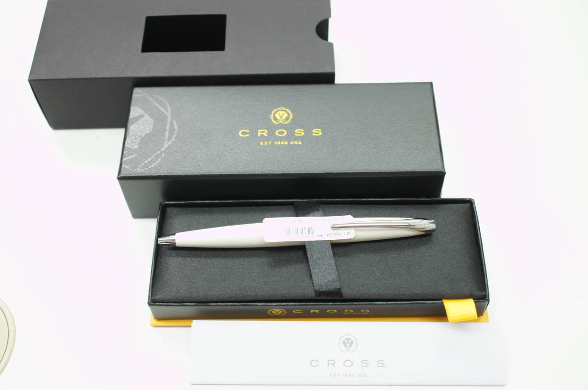 新品/未使用】CROSS クロス ATX ボールペン パールホワイトラッカー BP
