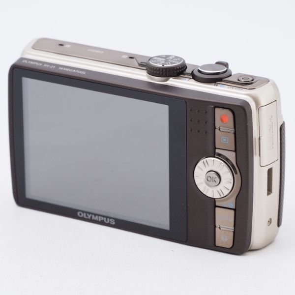 ヤフオク! - OLYMPUS オリンパス デジタルカメラ SH-21 ゴ...
