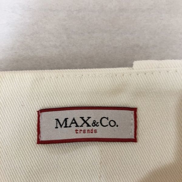 Max&co/マックス アンド コー 台形スカート ミニスカート ホワイト サイズ42 レディース　マックスマーラ_画像6