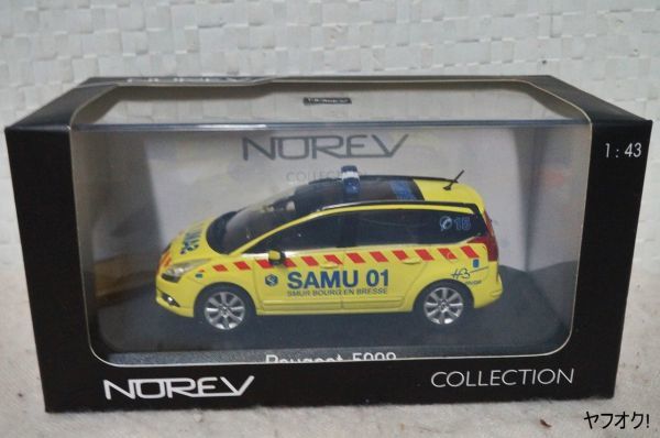 珍しい Yahoo!オークション 1/43 SMUR 2012 5008 プジョー ノレブ - ノレブ