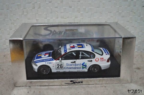 スパーク BMW 320i Winner Macau 2002 1/43 ミニカー_画像3