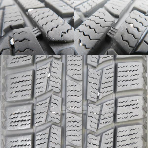 中古タイヤ ホイールセット 175/70R14 84Q 14インチ 14x5.5J +38 4穴 PCD100 NORTHTREK 冬 アクア 送料無料（沖縄、離島除く）a17608_画像5