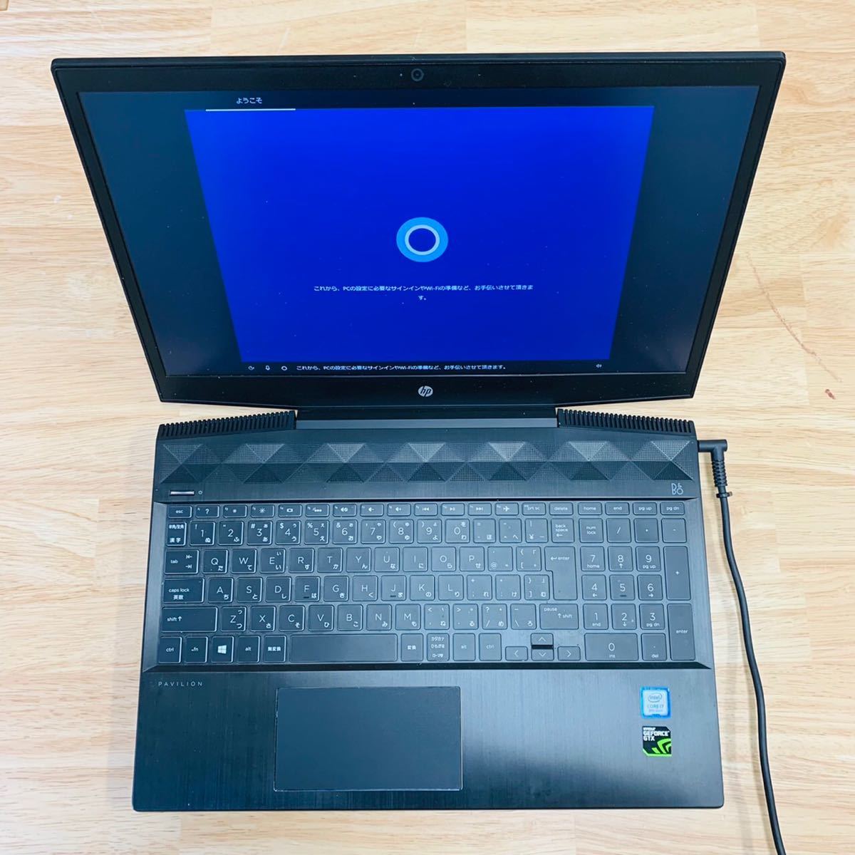 HP Pavilion Gaming Laptop i7 8750H GeForce GTX 1050 Ti 16GB SSD