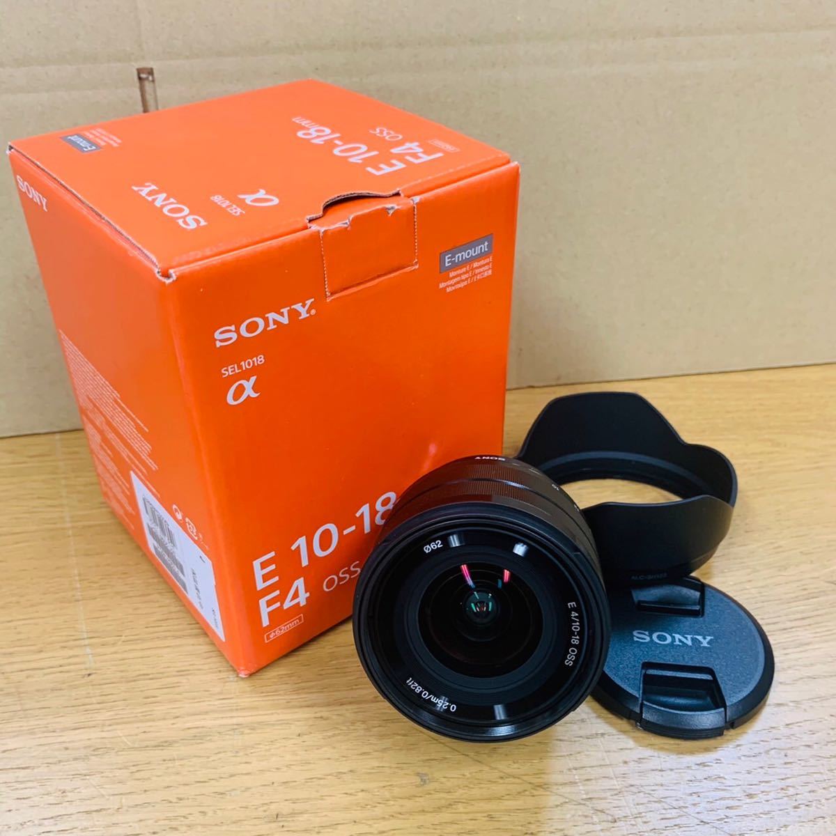 美品】SONY(ソニー) E 10-18mm F4 OSS SEL1018 レンズ NN2399