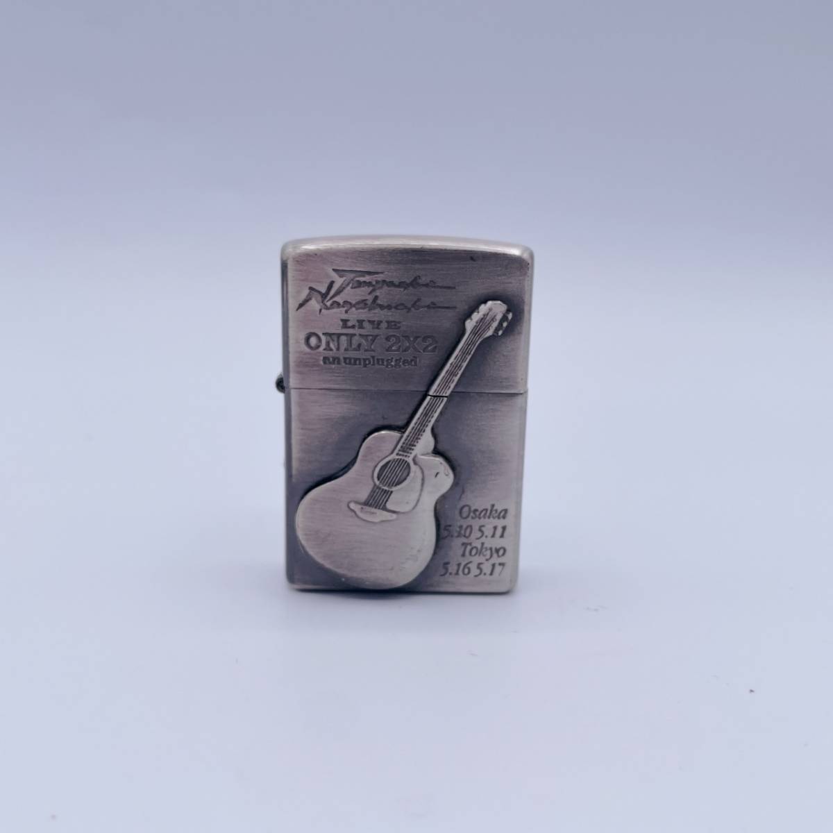 1円〜【ZIPPO】長渕剛 LIVE ONLY 2×2 an unplugged 2000 限定品