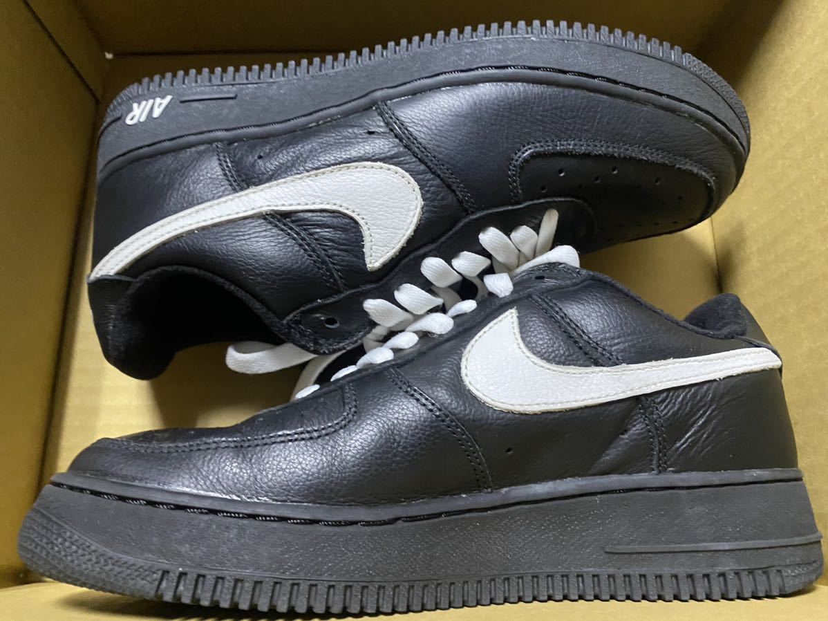 2001 NIKE AIR FORCE 1 B 黒×白 US7.5 新品 624040-010_画像2