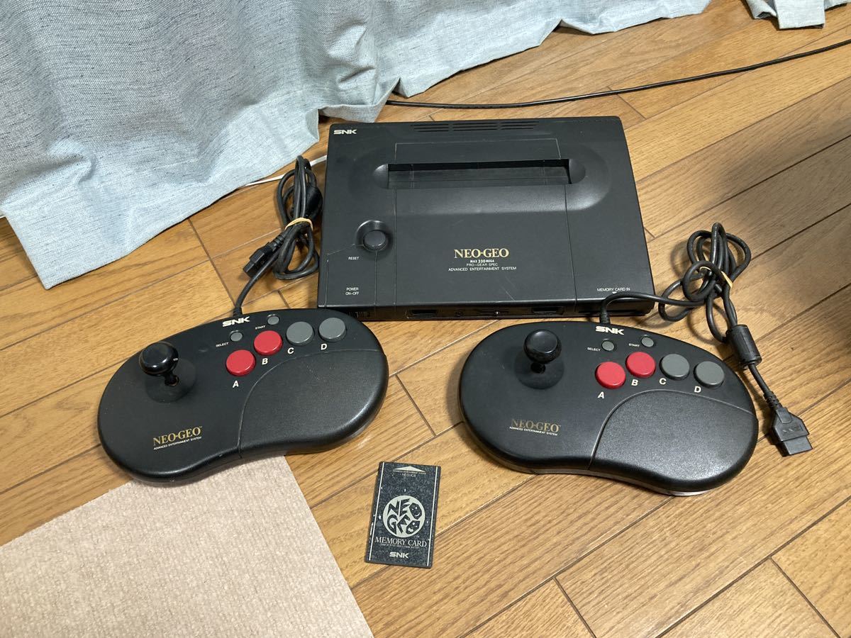 ジャンク品 NEOGEO（ネオジオ）本体 ソフトセット-