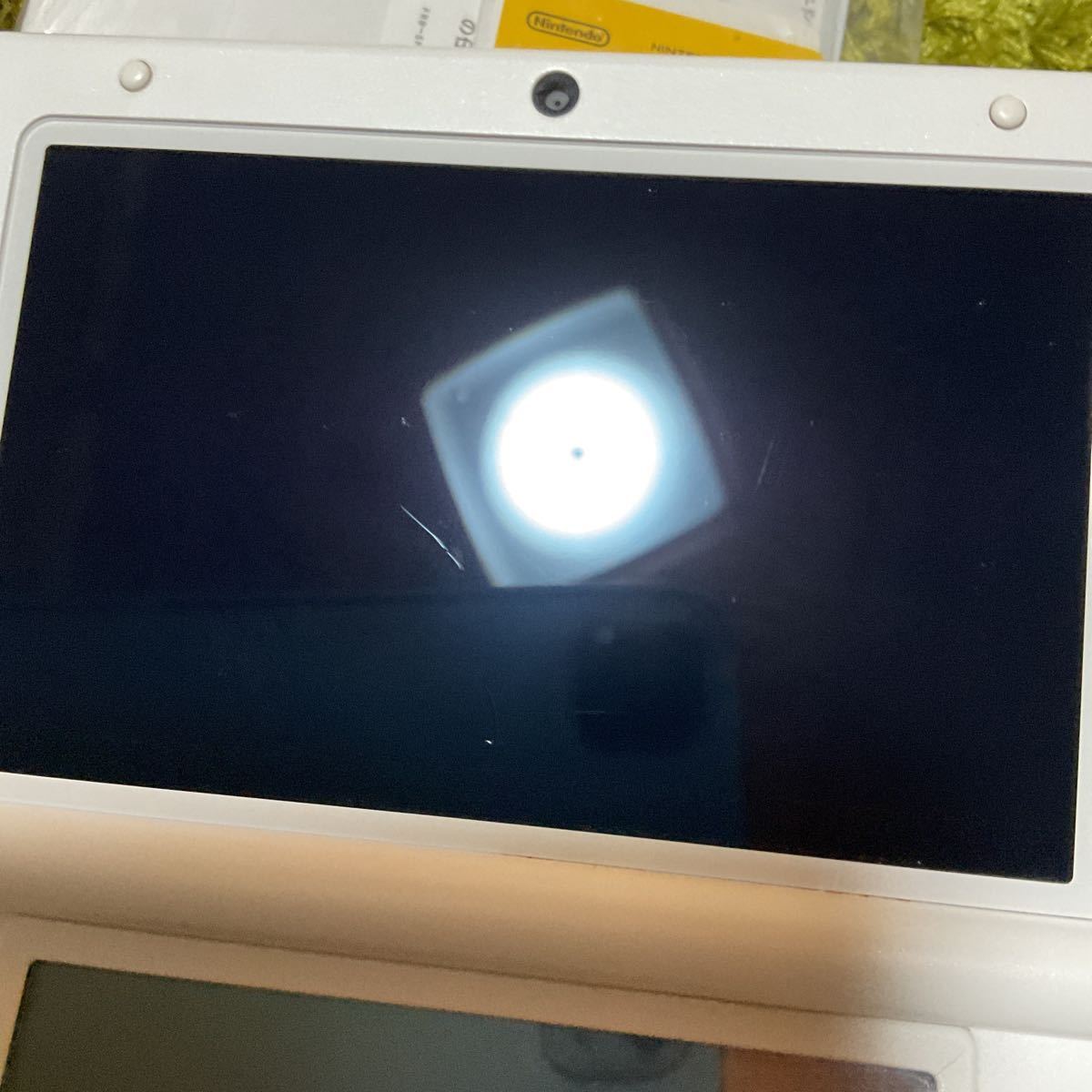 ニンテンドー3DS LL とびだせ どうぶつの森パック　ジャンク_画像3