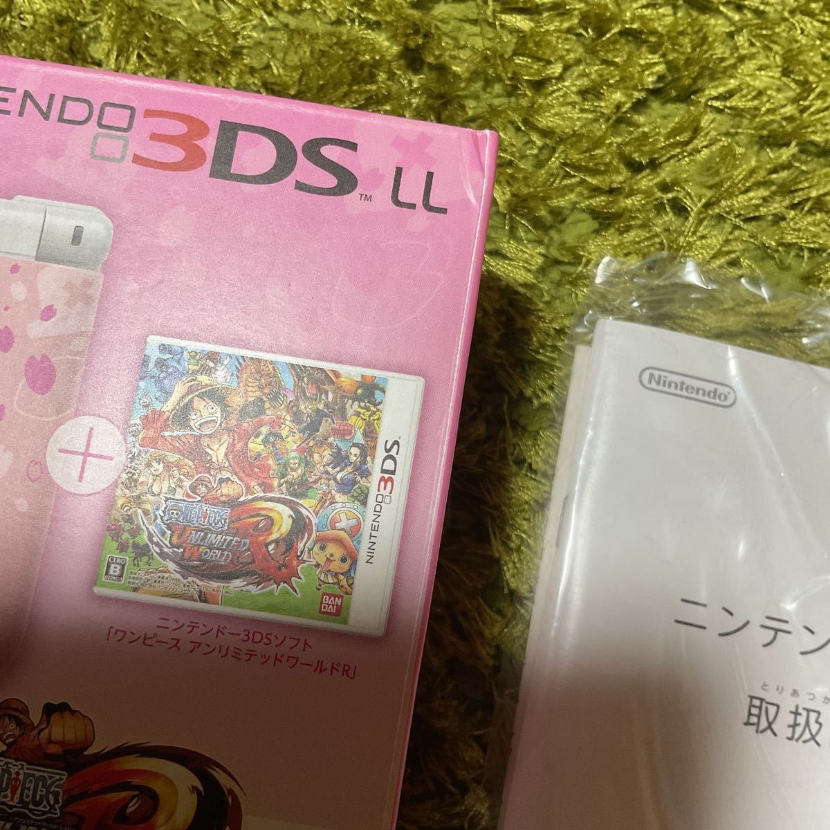 未使用 ニンテンドー3DS LL ワンピース アンリミテッドワールドR