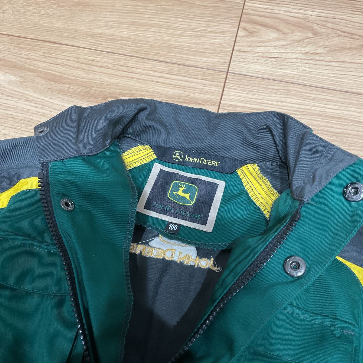 JOHNDEERE ジョンディア ツナギ オールインワン 子供用 100 JOHNDEERE ジョンディア ツナギ オールインワン 子供用 100