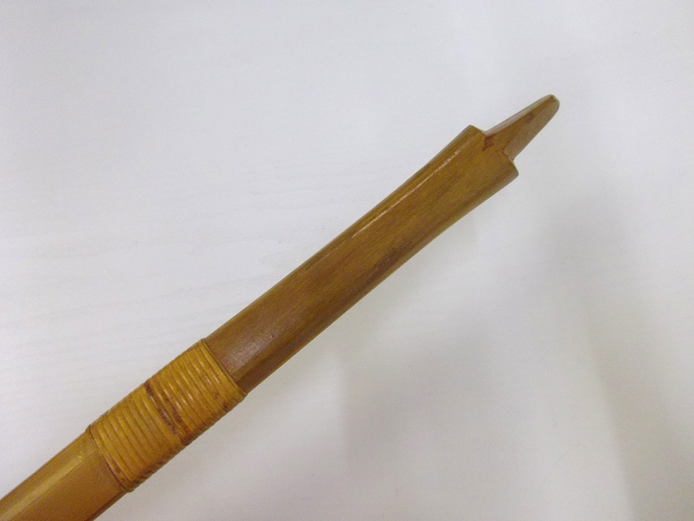  бамбук смычок стрельба из лука тутовик . правильный Kiyoshi 470g примерно 214cm б/у толщина другой магазин 