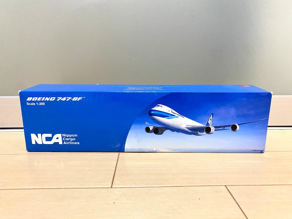 【未使用】NCA日本貨物航空 BOEING 747-8F ホーガンウィングス 1/200 ボーイング