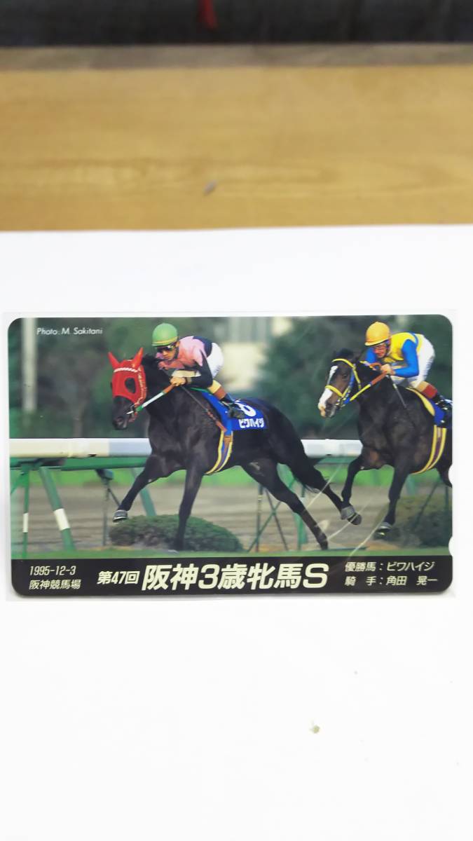 ＰＲＣ 72％以上節約 偉大な ビワハイジ 第47回阪神3歳牝馬S テレカ 未使用