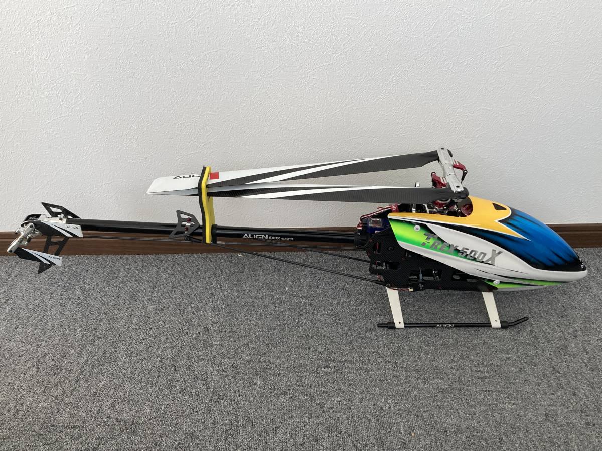 Yahoo!オークション - アライン TREX500X 中古です Yahoo!オークション - アライン TREX500X 中古です