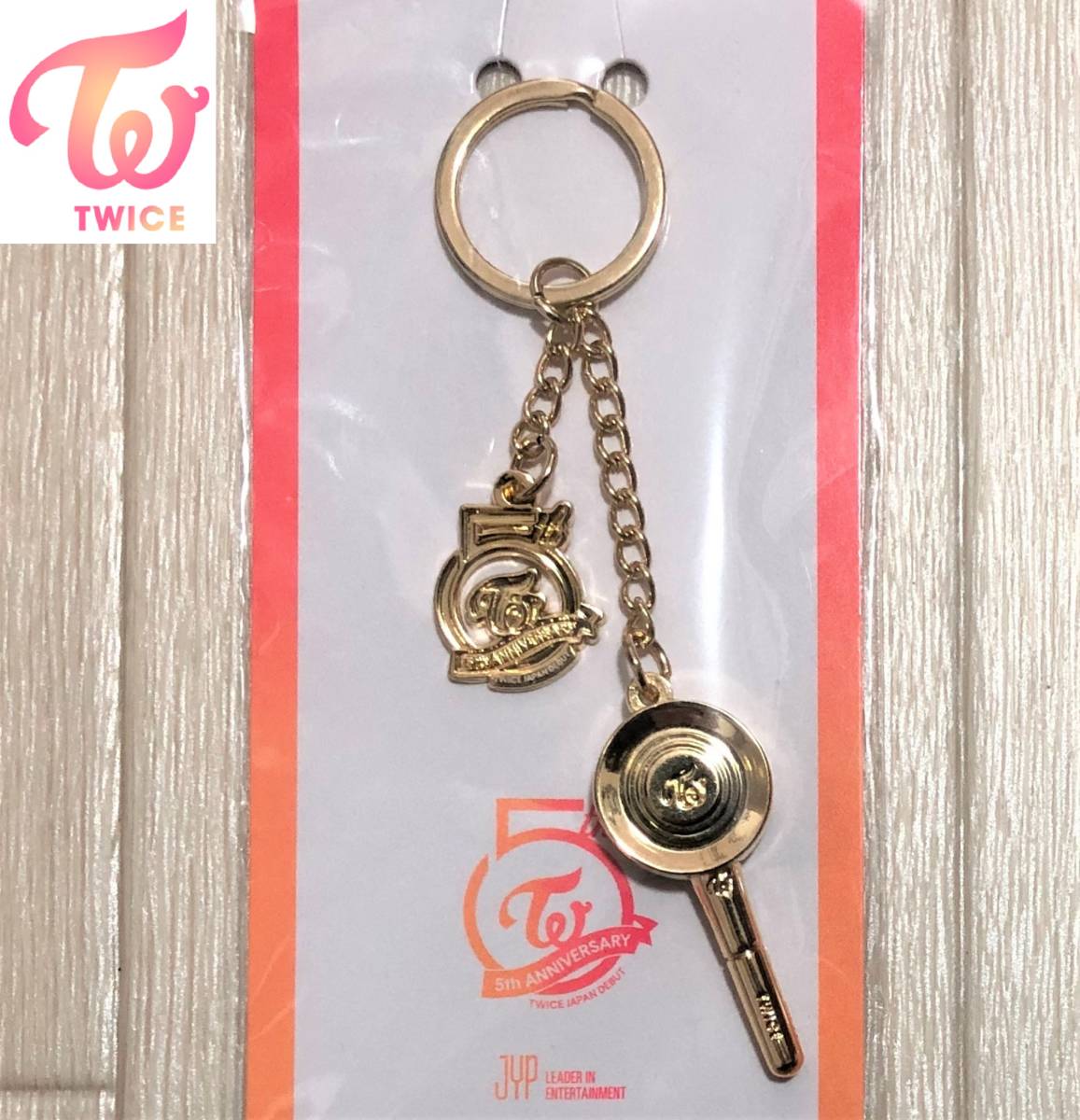 TWICEtuwa chair ONCE original 5 anniversary key holder OFFICIAL FANCLUB official fan Club member .. privilege limited goods not for sale new goods unopened 