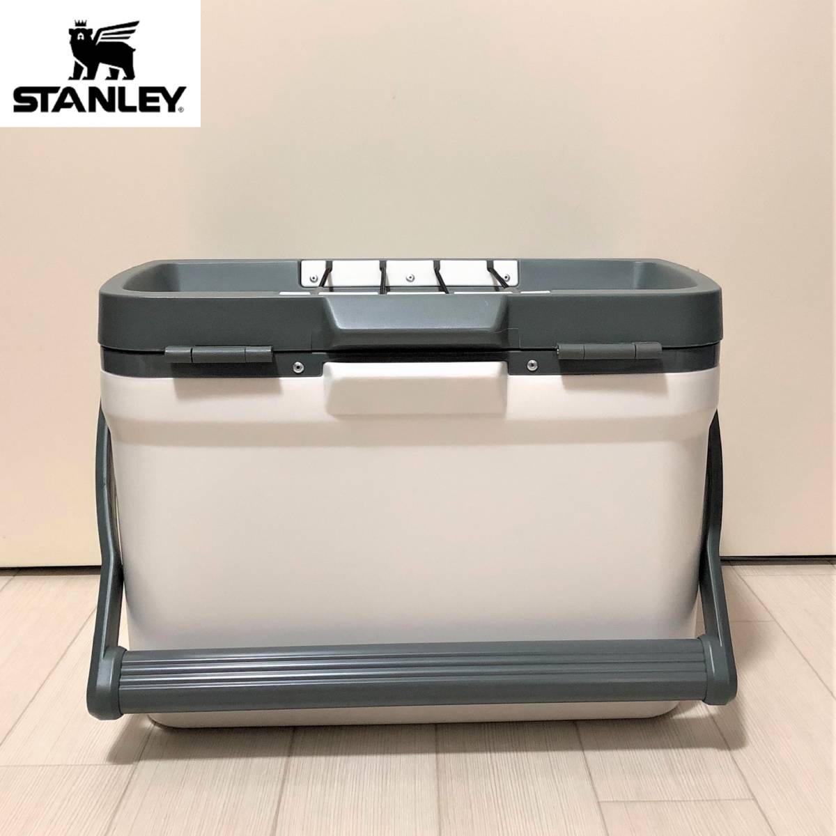 STANLEY スタンレー Cooler Box クーラーボックス 15.1L WHITE ホワイト 350ml缶21本収納可能 保冷 アウトドア キャンプ 釣り レジャー