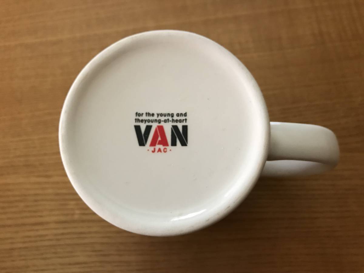 VAN JAC ヴァンヂャケット マグカップ　未使用　箱入り_画像4