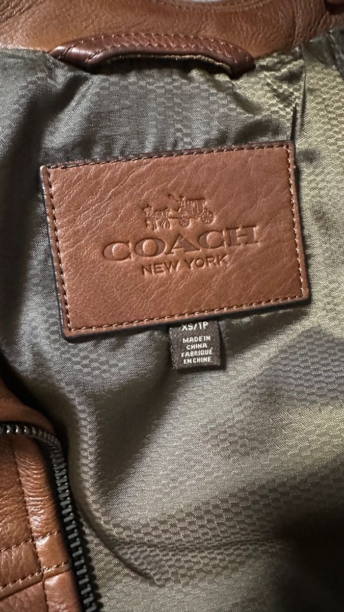 値下げ中！コーチ COACH　レザージャケット