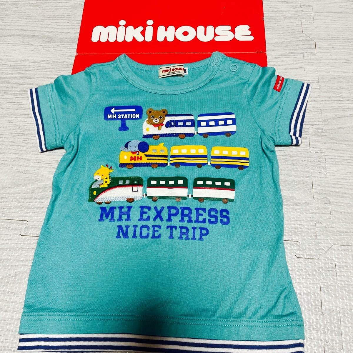 ミキハウス プッチー 半袖Tシャツ　80