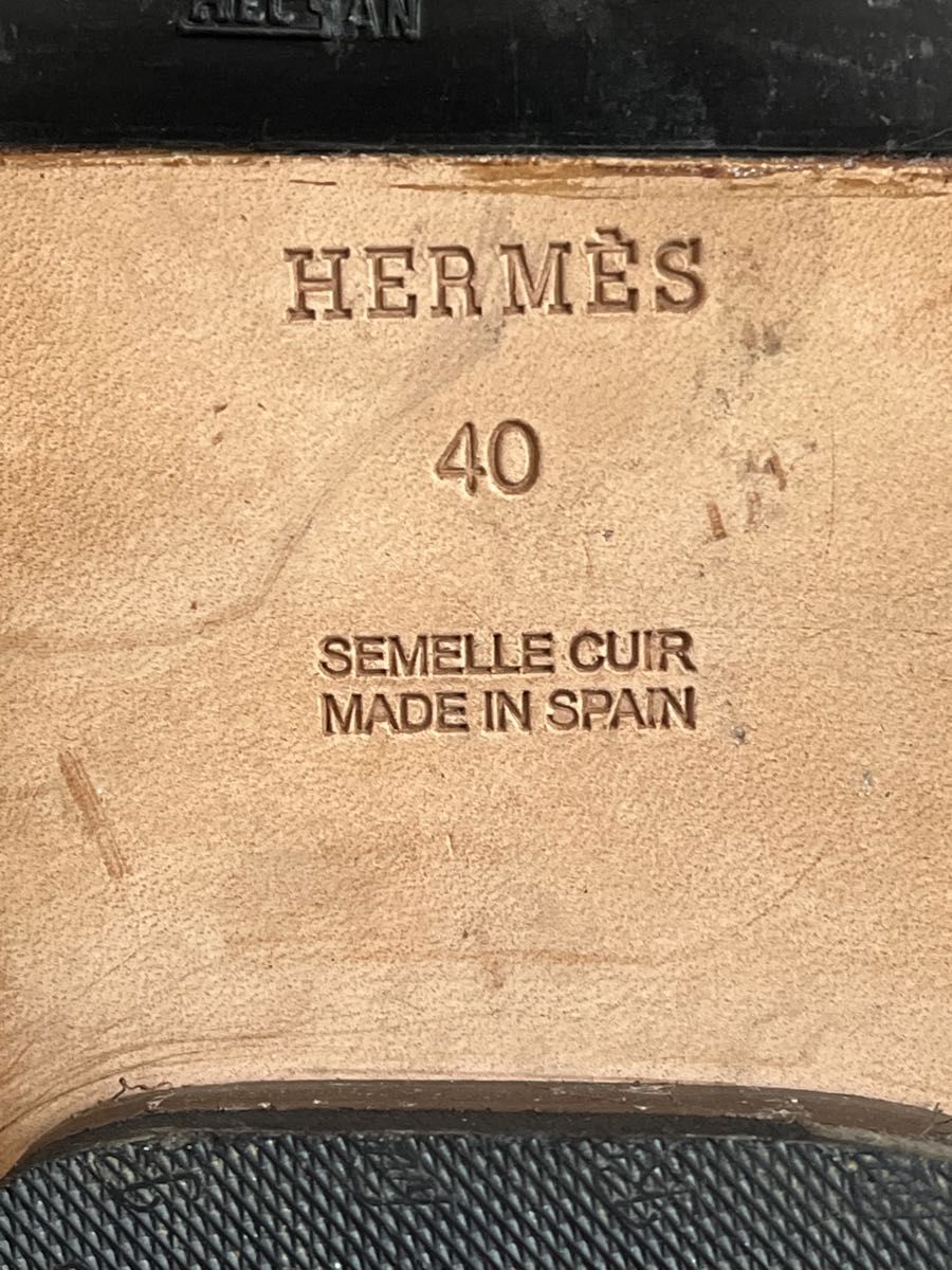 エルメス/HERMES サンダル サンダル エブリンあるスリッパ Hモチーフ