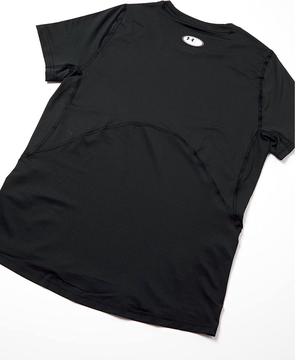 UNDER ARMOUR アンダーアーマー トレーニング半袖Tシャツ ノベルティフィッティド ショートスリーブTシャツ黒 メンズM