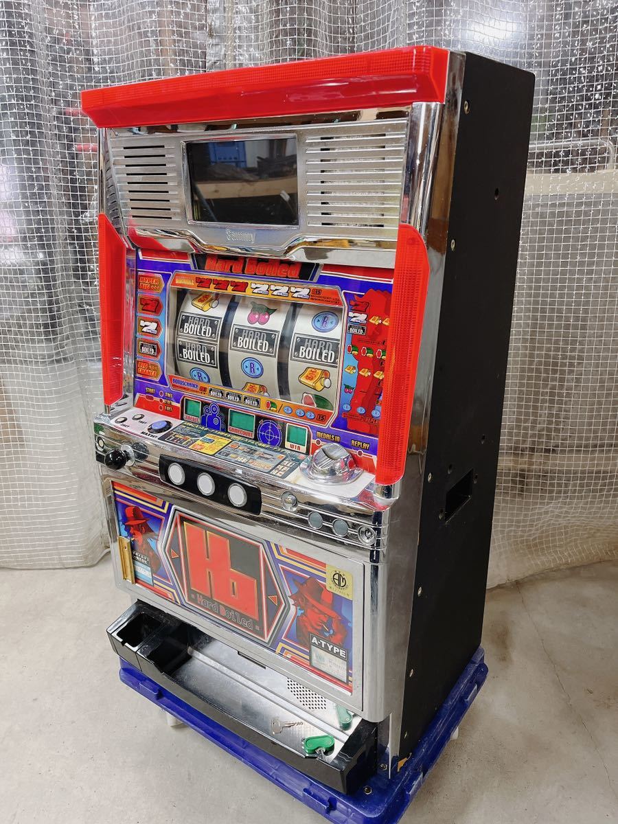  パチスロ 実機 Sammy サミー ハードボイルド 2 HardBoiled Hb 家庭用電源 スロット 引取歓迎 茨城県常陸大宮 0523あら4 J 佐