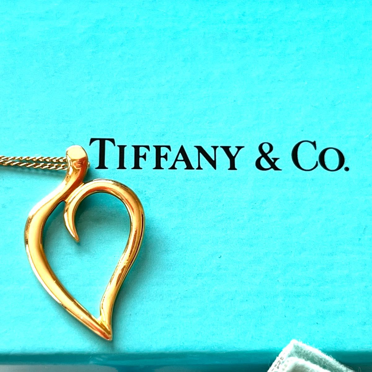 お値下げしました ティファニー TIFFANY 750 オープンリーフ