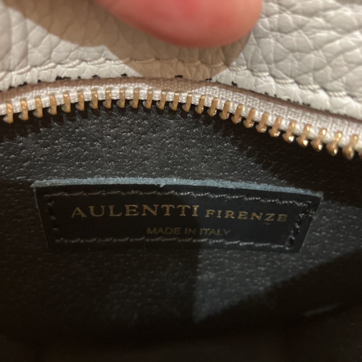 美品 ミニショルダーバッグ AULENTTI FIRENZE MADE IN ITALY オーレン