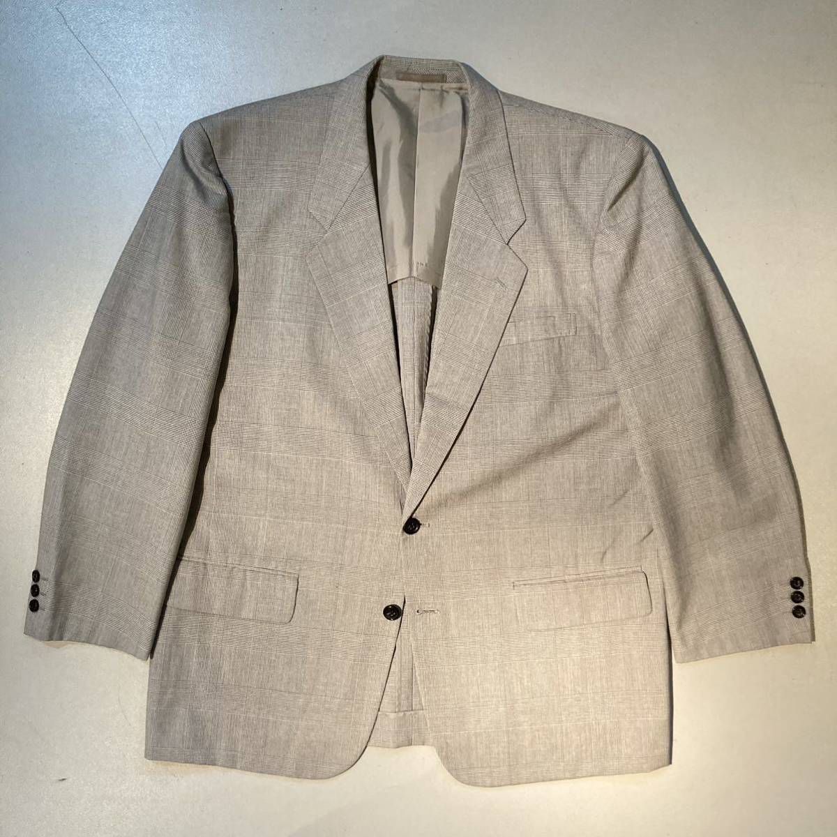 AD1990 COMME des GARCONS HOMME tailored jacket 「グレンチェック」 1990A/Wシーズンテーマ「大人の不良」