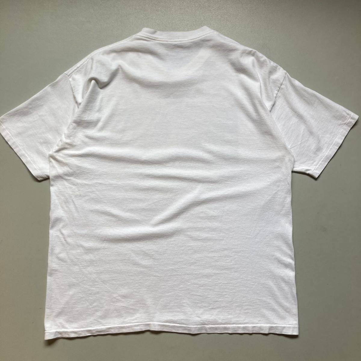 90s art T-shirt ミケランジェロ「アダムの創造」半袖Tシャツ Tee