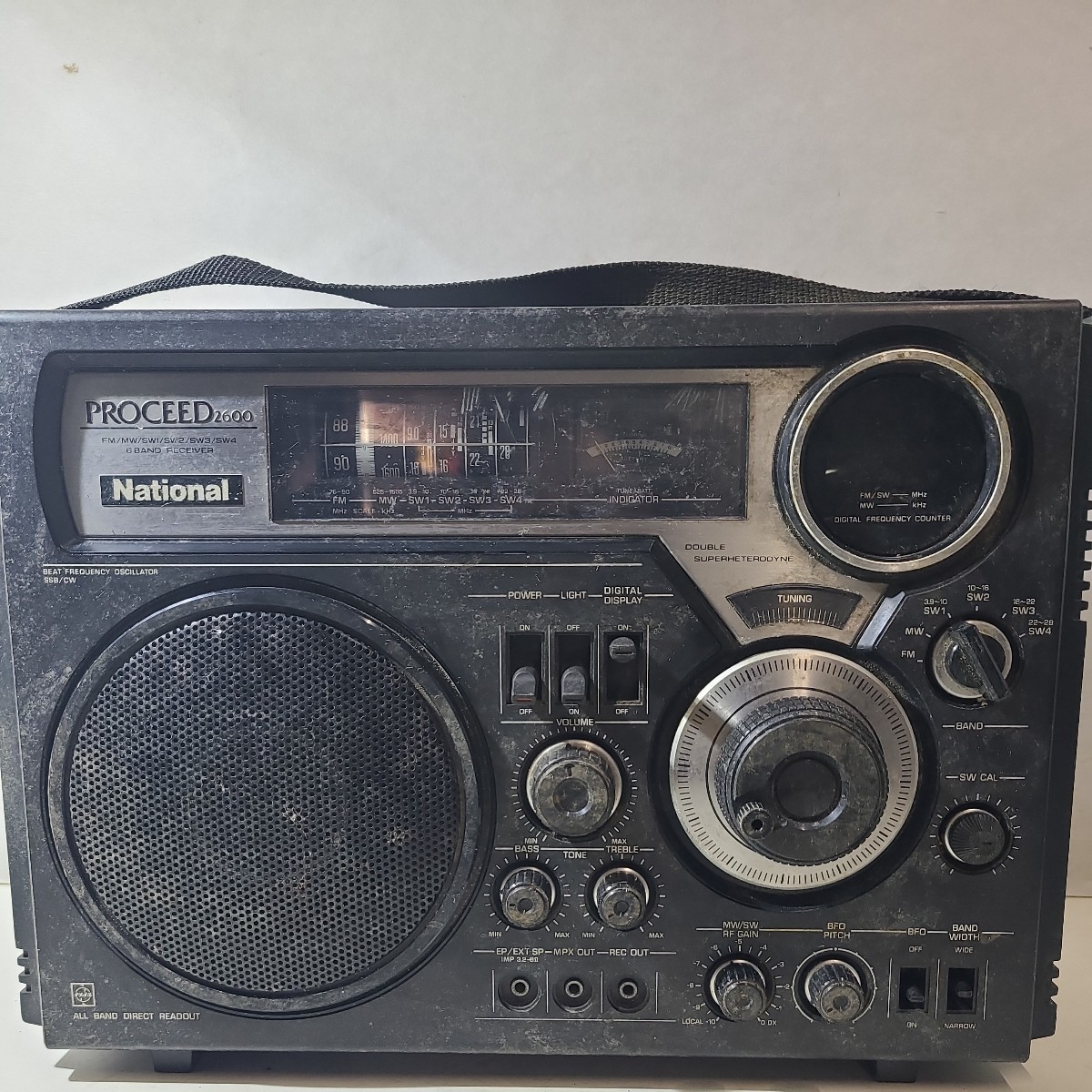 ナショナルPROCEED RF-2600 BCLラジオ-
