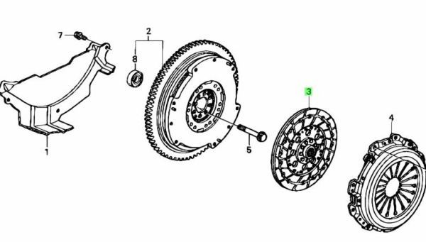  new goods * unused * genuine products Honda NSX NA2 clutch friction disk 