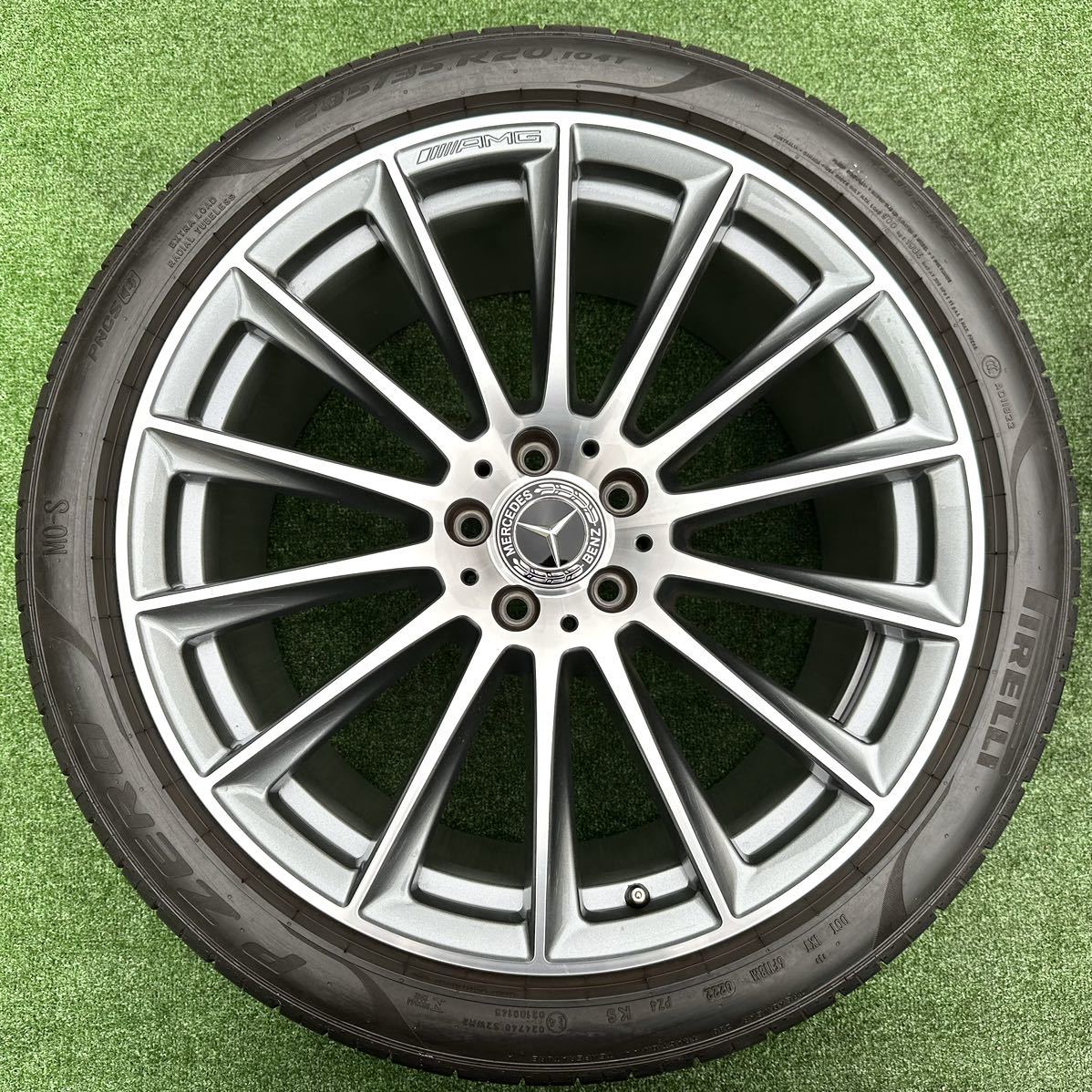 ベンツ W223 Sクラス AMG 純正 20インチ ホイール☆PIRELLI MO-S PNCS