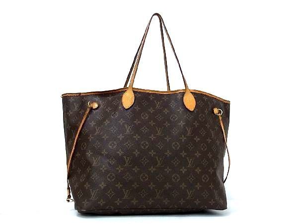 1円 LOUIS VUITTON ルイヴィトン M40157 モノグラム ネヴァーフルGM