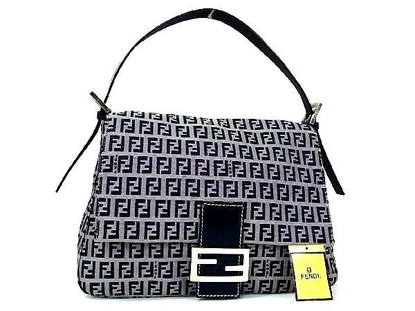 1円 □極美品□ FENDI フェンディ ズッカ柄 ズッキーノ マンマバケット