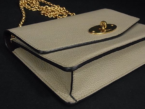 □新品同様□ Mulberry マルベリー スモールダーリー レザー ターン