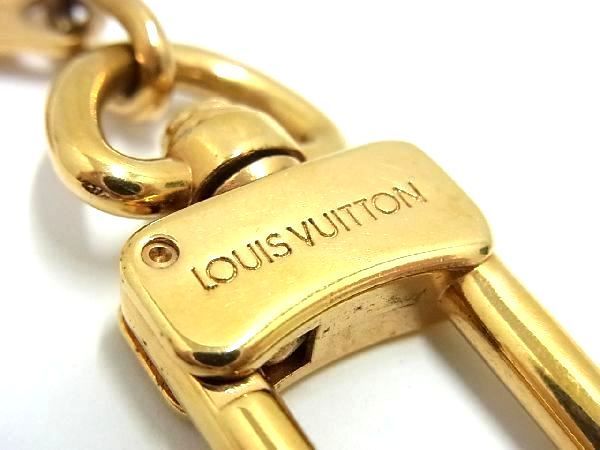 1 jpy # beautiful goods # LOUIS VUITTON Louis Vuitton M62694anokre key ring key holder charm men's lady's gold group AM2121