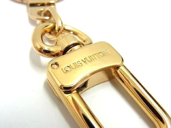 1 jpy # as good as new # LOUIS VUITTON Louis Vuitton M62694anokre key ring key holder charm men's lady's gold group AL2200