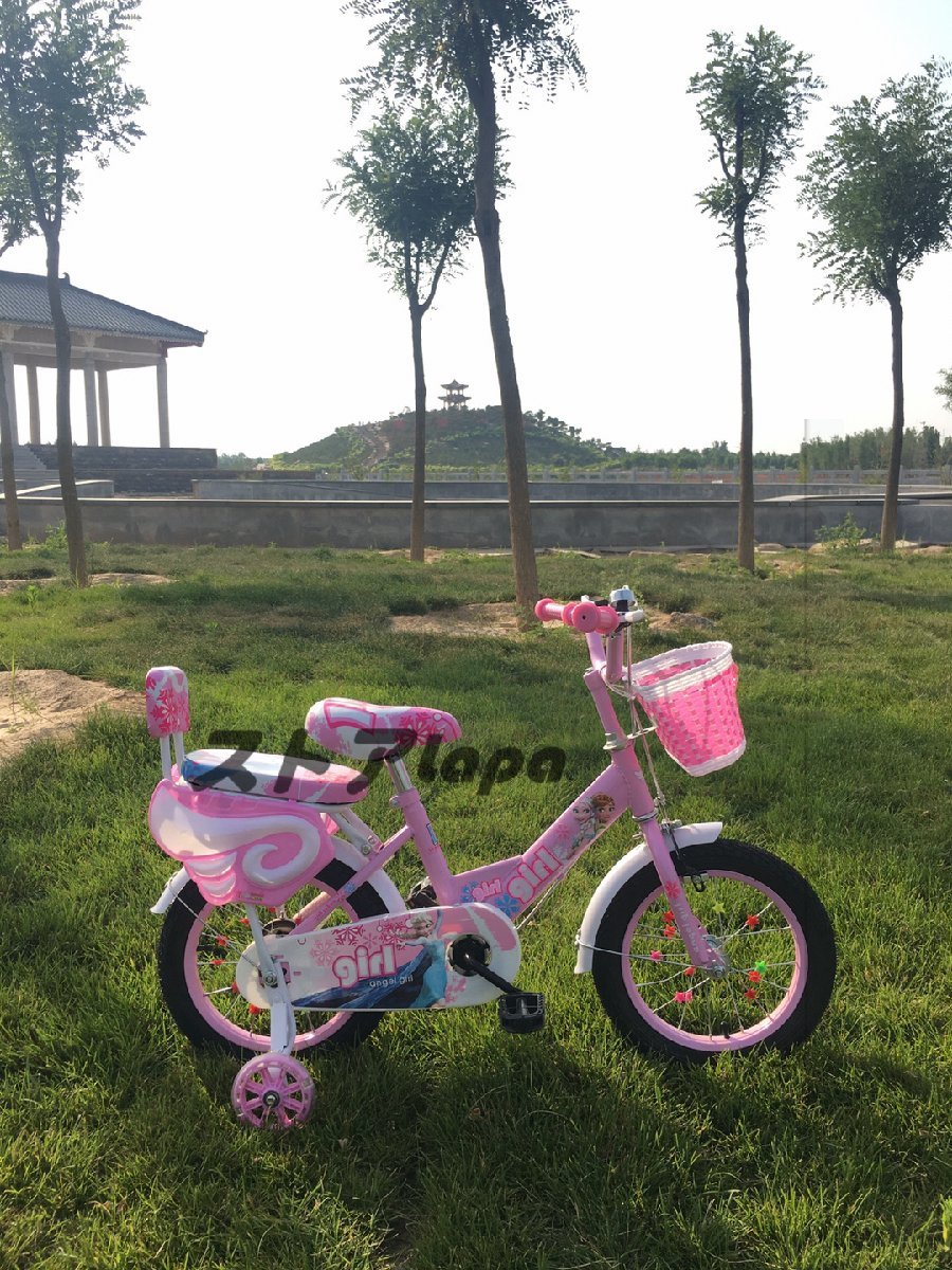  супер популярный детский велосипед сборка settled девочка симпатичный розовый красный 16 дюймовый пассажирский колесо имеется корзина 4 лет 5 лет 6 лет 7 лет 8 лет 9 лет Y169