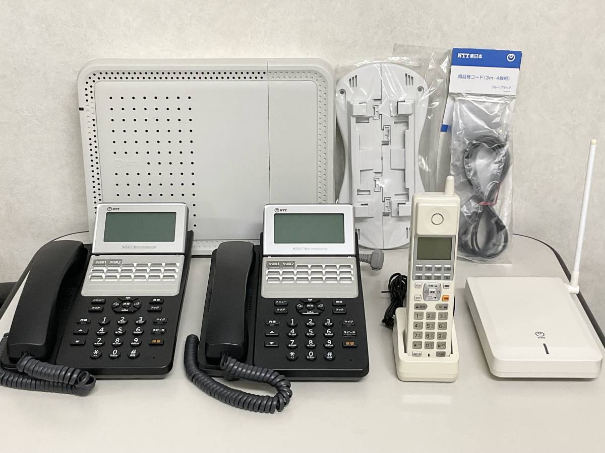 【中古】 NTT αB1 DECL付 主装置・電話機3台セット B1-IME NTT