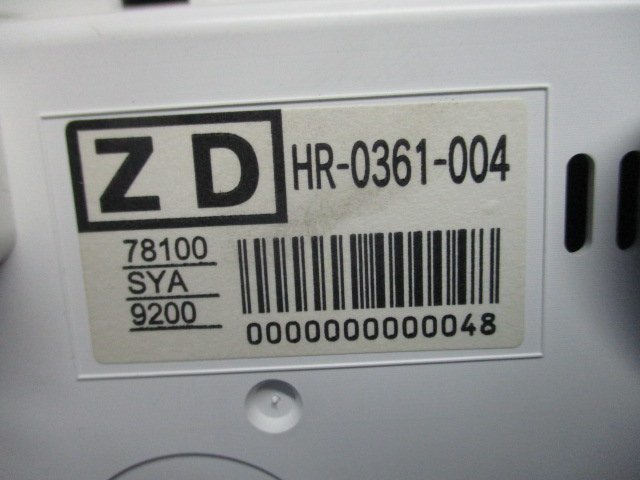 2008(H20) ゼスト DBA-JE1 スピードメーター 76.000km 2WD HR-0361-004 78100-SYA-9200_画像2