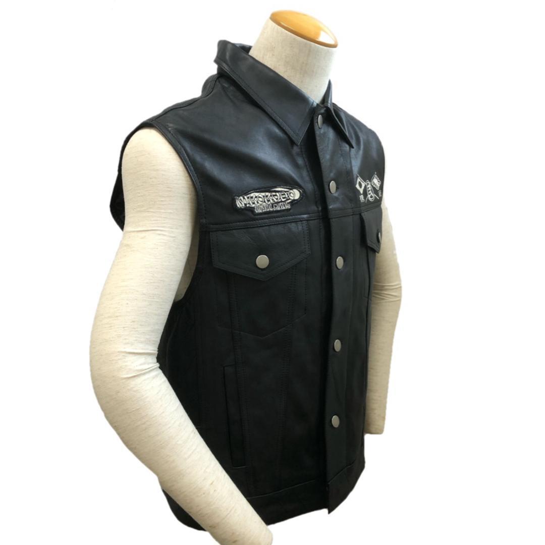 【ネット限定】 【52%引】弐黒堂 【新品・未使用】 本革ベスト WBJN-90ブラック(L)ミッドナイトライド 黒 【ネット限定】 【52%引】弐黒堂 【新品・未使用】 本革ベスト WBJN-90ブラック(L)ミッドナイトライド 黒