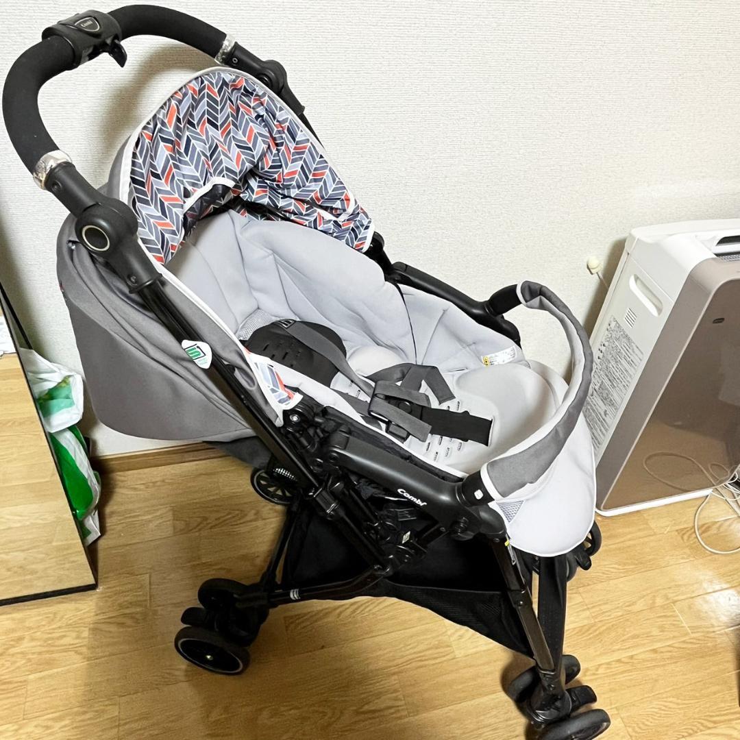コンビ combi ベビーカー スゴカルα 4キャス compactエッグショック HT
