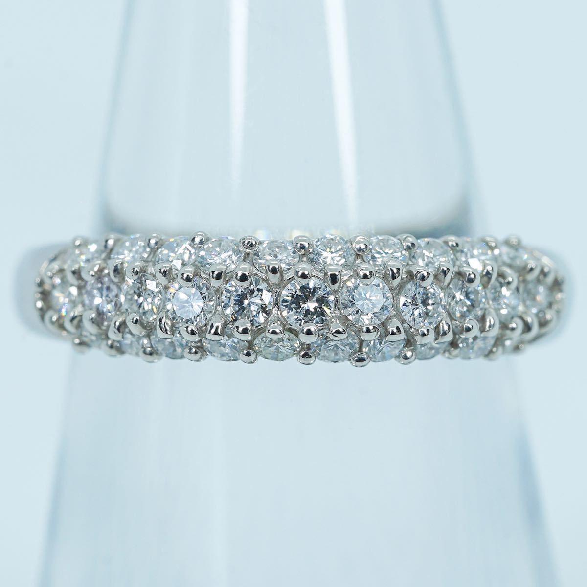 メーカー再生品】 ジュエリー ユニセックス ♯8 5.4g 【D0.50ct】PT900