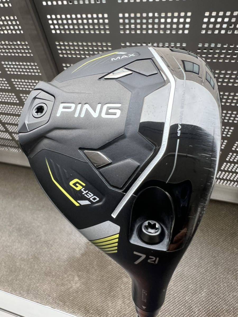 希少7W】ピン G430 MAX PING TOUR CHROME 75 X フェアウェイウッド 右