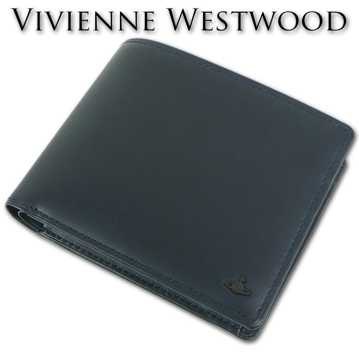 Vivienne Wsetwood ヴィヴィアン 正規品 二つ折り財布 黒