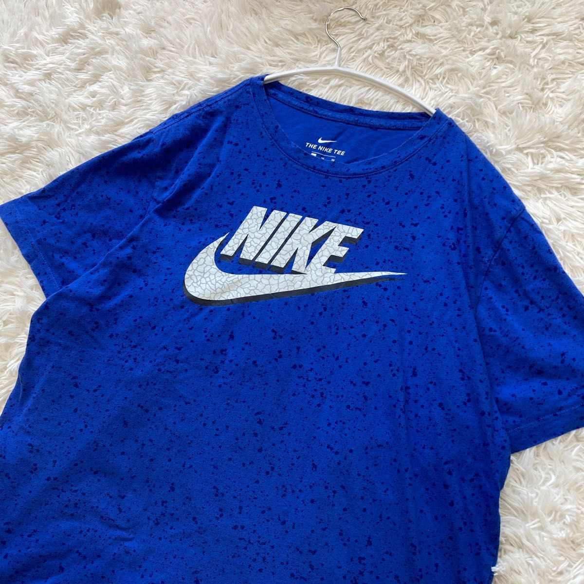 NIKE Tシャツ 総柄 大きいサイズ XL お洒落