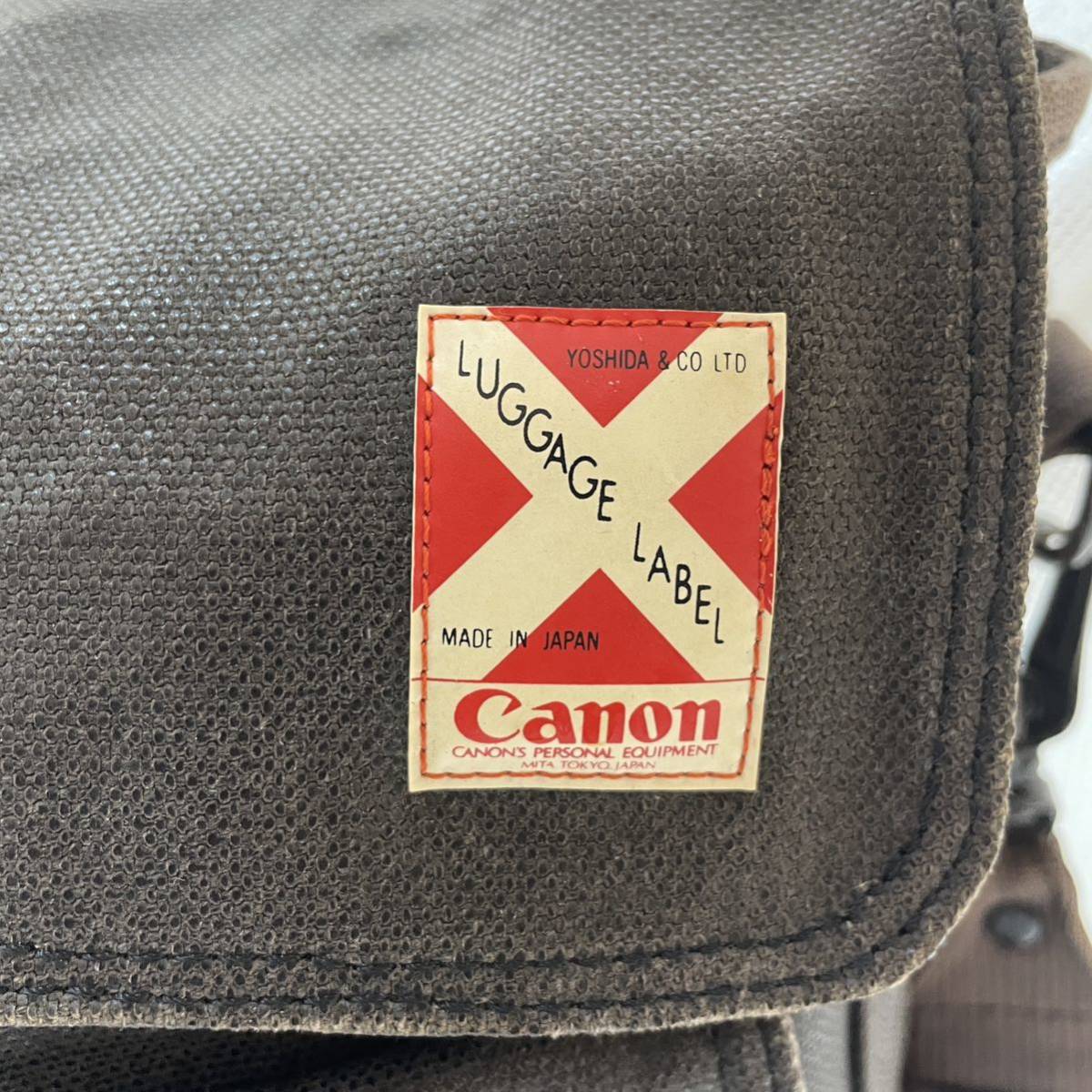 超希少 ・良品】吉田カバン LUGGAGE LABEL ×Canon 別注 超希少 ・良品】吉田カバン LUGGAGE LABEL ×Canon 別注