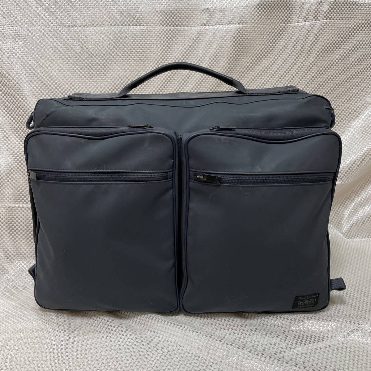 希少】Porter Browse 3way PVC ショルダー リュック 黒-