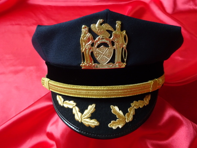 ニューヨーク市警Chief of Department＜警視総監＞ 制帽（57ｃｍ